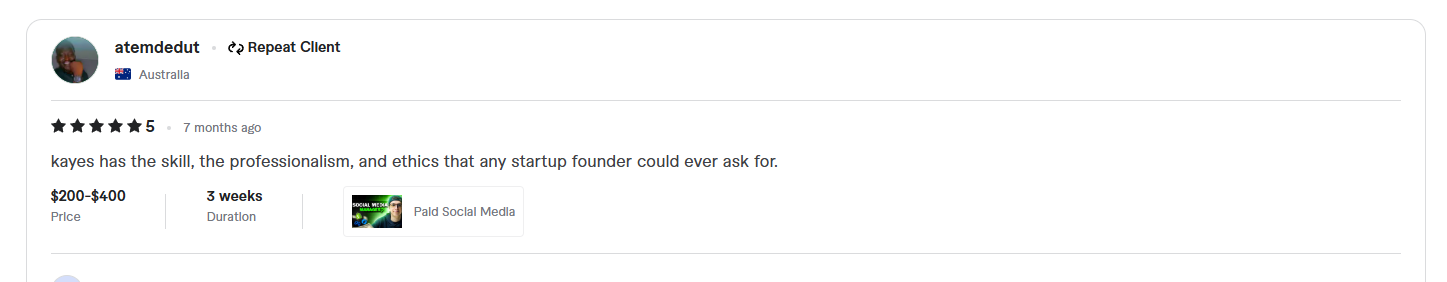 Client Review
