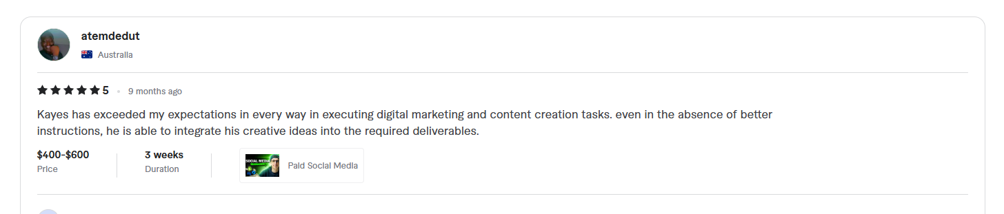 Client Review