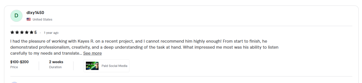 Client Review